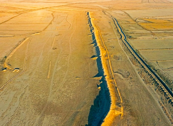 Ilustrasi aliran Sungai Tigris