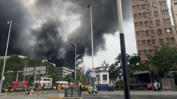Kebakaran di Pabrik BYD China, Area Parkir Bertingkat Jadi Sumber Api
