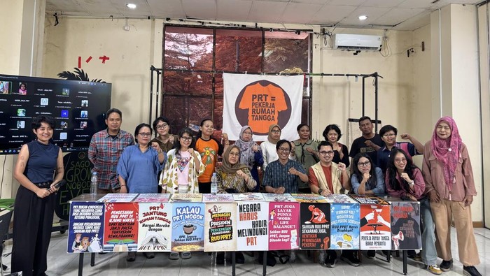 Konferensi Pers di YLBHI (Rachma/detikcom)