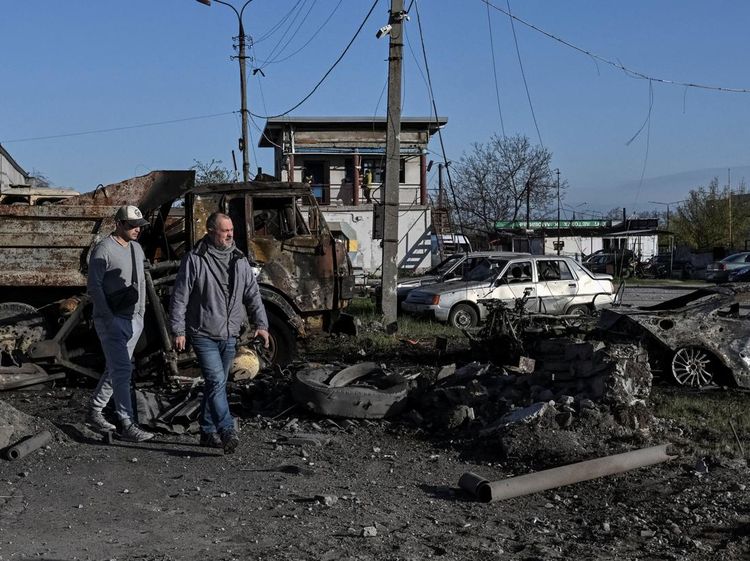 Kota Strategis Ukraina Dihantam Serangan Rusia