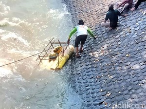 Larung Sesaji Kali Baduk, Wujud Syukur Pedagang Nganjuk
