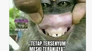 “Tetap tersenyum meski teraniaya.” Ungkapan satir yang menggambarkan perasaan fans Barca tiap musim UCL. Foto: X.com