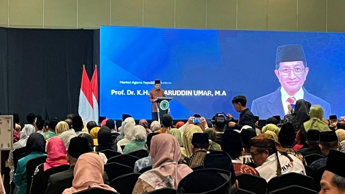 Menteri Agama (Menag) Nasaruddin Umar