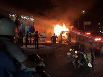 Minibus Bawa 6 Penumpang Terbakar di Gowa Diduga Dipicu Ledakan Korek Gas