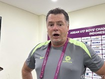 Australia Menang 1-0, Veart Akui Sulit Tembus Pertahanan Singapura