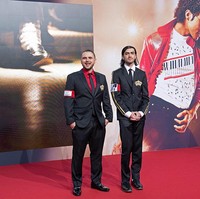 Sementara itu, tak terlihat sosok Paris Jackson, anak perempuan Michael Jackson, di acara tersebut. Foto: WireImage/Tristar Media