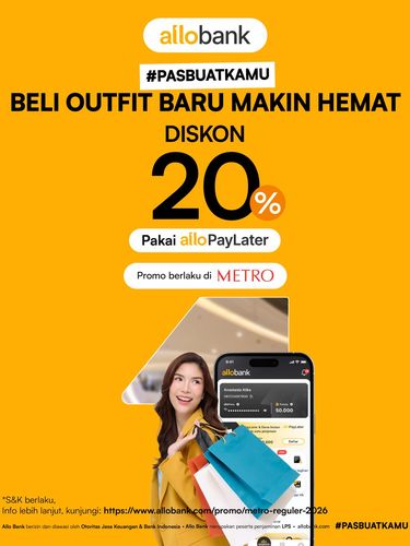 Promo Allo PayLater Metro Department Store