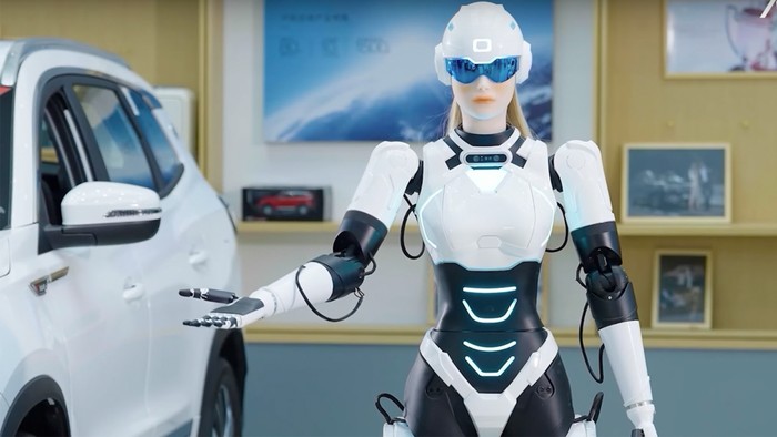 Wujud Robot Wanita Buatan Chery yang Sudah Bisa Dipesan