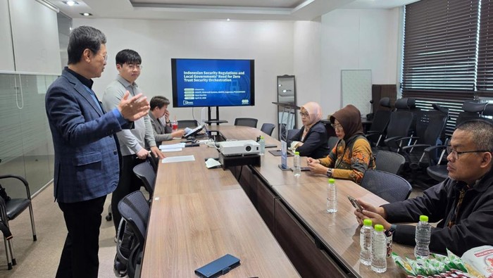 Sekda Kaltim dan 2 Sekda lainnya dapat kesempatan belajar keamanan siber di Korea Selatan.