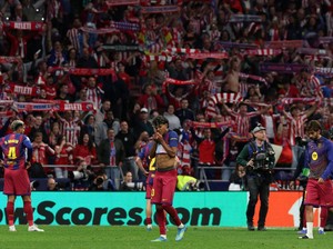 Liga Champions: Pertahanan Barcelona Bobrok Banget