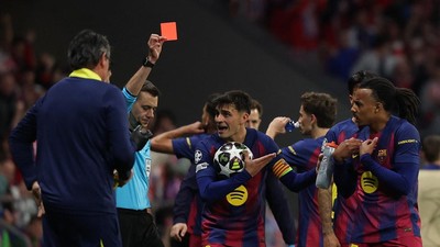 Badai Kartu Merah Barcelona di Liga Champions