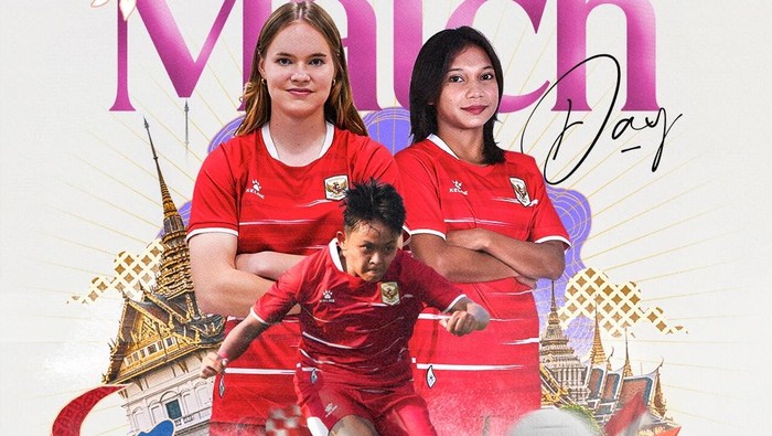 Timnas Putri Indonesia Vs Kaledonia Baru dalam ajang FIFA Womens Series 2026.
