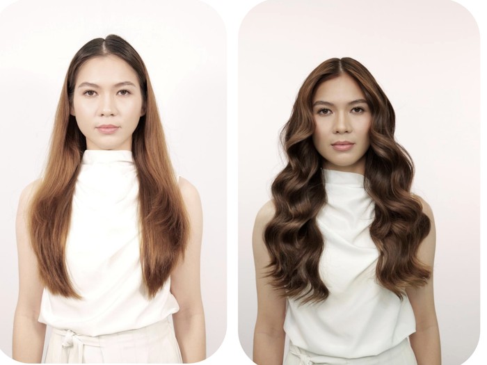 Tren warna rambut French Blending