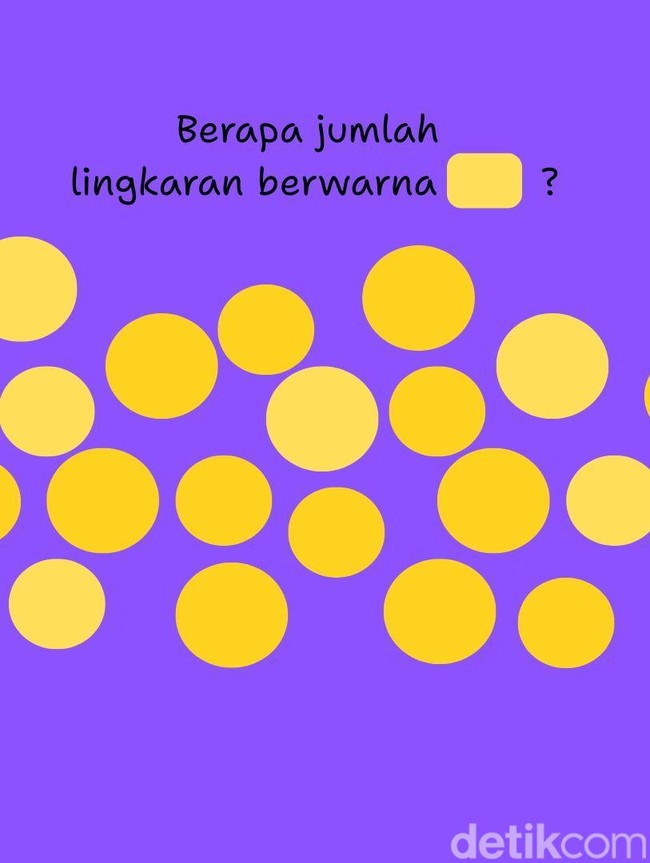 Kejelian Mata Diuji, Temukan Lingkaran dengan Warna Berbeda dalam Sekali Lihat