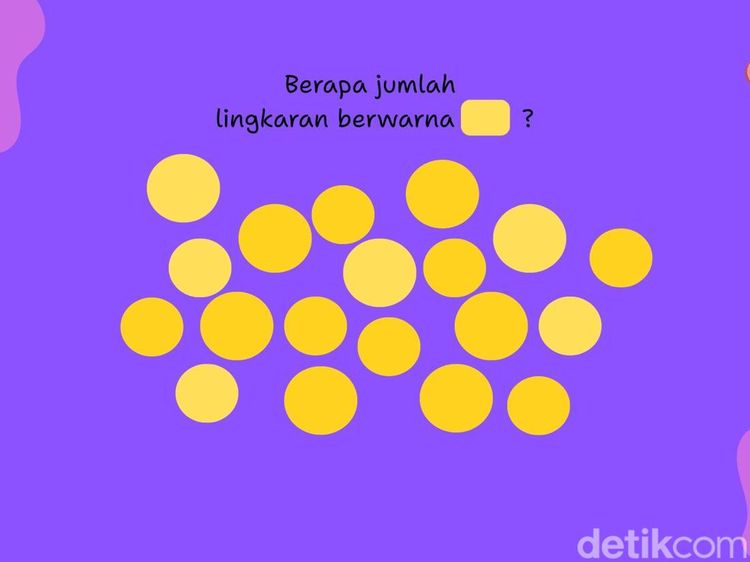 Kejelian Mata Diuji, Temukan Lingkaran dengan Warna Berbeda dalam Sekali Lihat