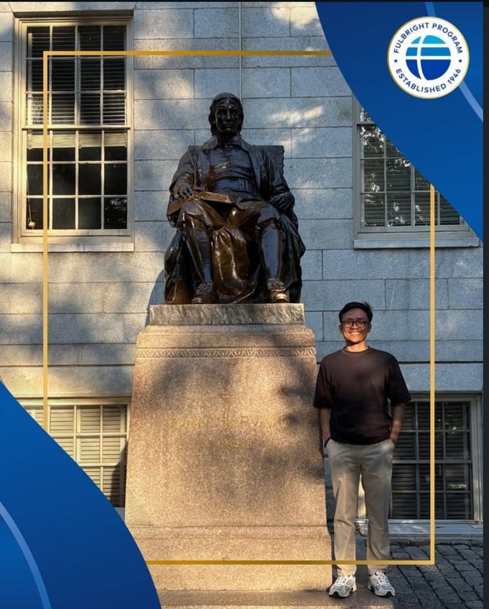 Fakhri Fauzi dosen BIPA UIN Jakarta menjadi asisten pengajar bahasa Indonesia di Harvard
