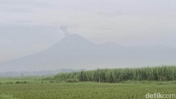 Gunung Semeru erupsi
