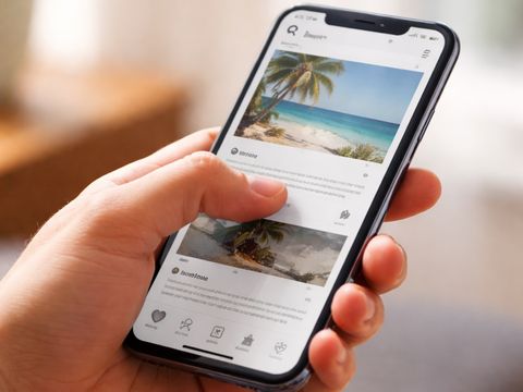 -Ilustrasi Kepribadian Berdasarkan Cara Memegang HP