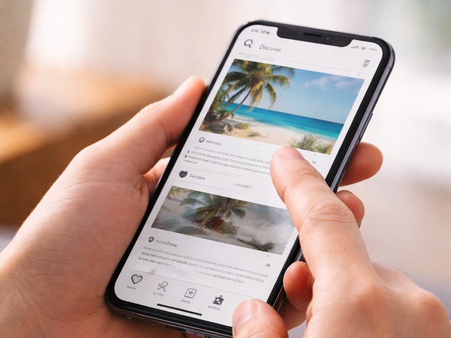 -Ilustrasi Kepribadian Berdasarkan Cara Memegang HP