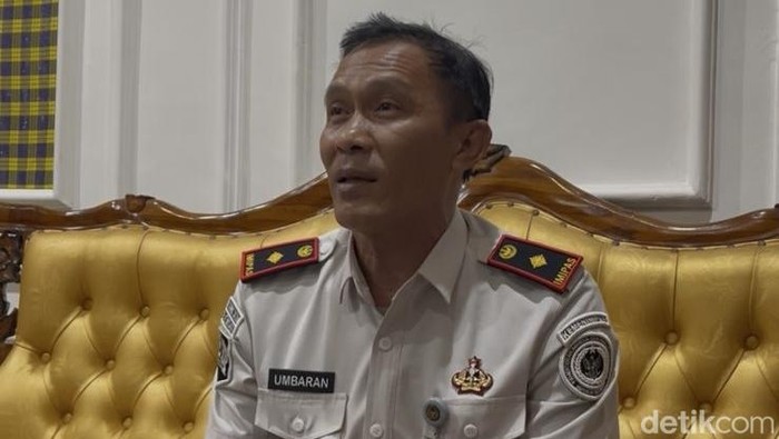 Kepala Rutan Kelas IIA Kendari Rikie Noviandi Umbaran.