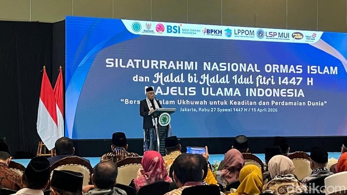 Ketua Umum Majelis Ulama Indonesia (MUI) Anwar Iskandar (Anggi/detikcom)