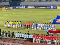Indonesia Vs Malaysia: Main Monoton, Garuda Muda Keok 1-0
