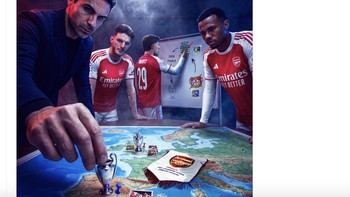 Arsenal dua kali berurutan masuk semifinal Liga Champions. Foto: X.com