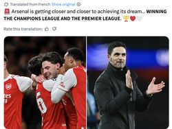 Arsenal Lolos Semifinal Liga Champions, Ini Reaksi di Linimasa