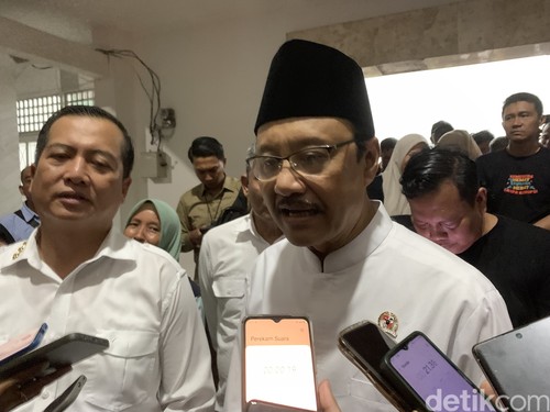Menteri Sosial, Saifullah Yusuf ditemui di Sentra Paramita Nusa Tenggara Barat, Kamis (16/4/2026). (M. Zahiruddin/detikBali)