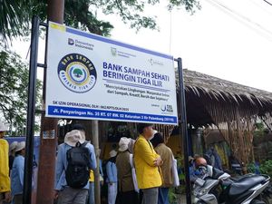 Pusri Inisiasi Program Bank Sampah Sehati, Dukung Economy Circular
