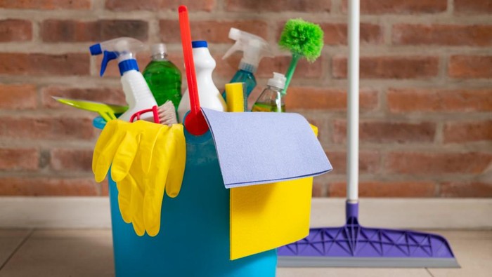 Ilustrasi alat bersih-bersih