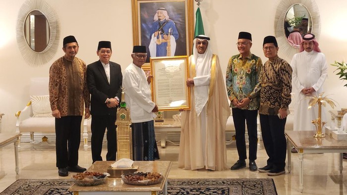 Perwakilan MUI bertemu Dubes Saudi (Adrial/detikcom)