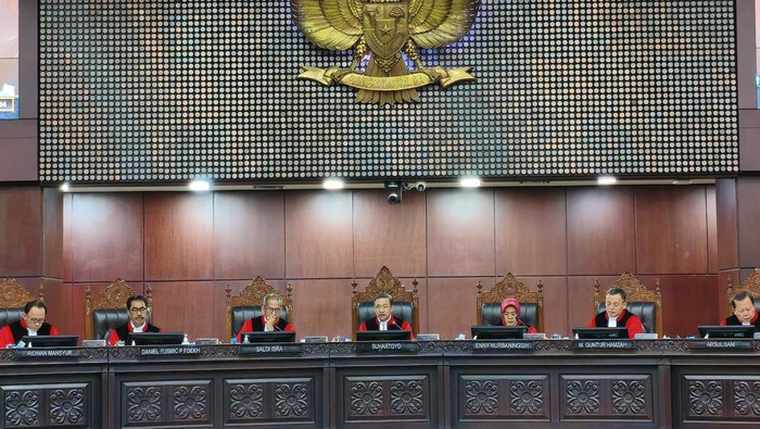 Sidang MK pada Kamis (16/4/2026) (Kurniawan/detikcom)