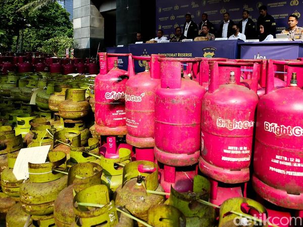 Terbongkar! Sindikat Oplos Elpiji Raup Rp2,7 Miliar