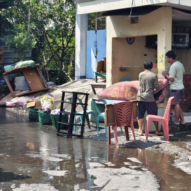 Kondisi Kampung Joyotakan Solo Usai Direndam Banjir