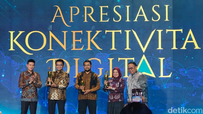 Daftar pemenang penghargaan Operator Selular Perintis Pemerataan Konektivitas Digital di Wilayah 3T Terbaik dalam acara Apresiasi Konektivitas Digital 2026 oleh BAKTI Komdigi dan Detikcom.