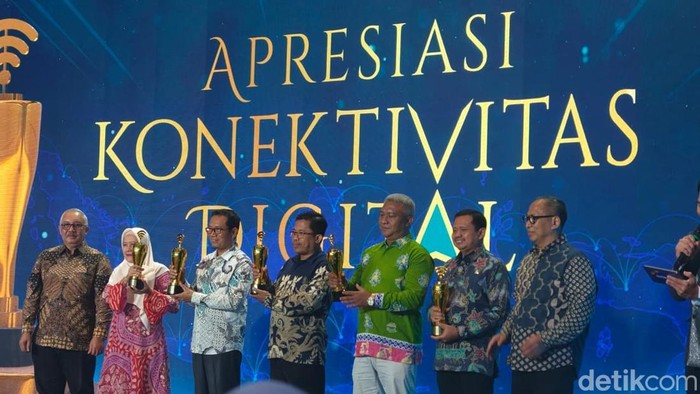 Daftar pemenang penghargaan dalam acara Apresiasi Konektivitas Digital 2026 oleh BAKTI Komdigi dan Detikcom kategori Pemda.