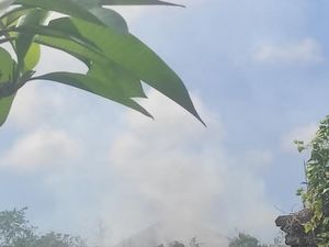 Pilu Warga Jimbaran Anak Kena Pneumonia gegara Asap Sampah di Mana-mana