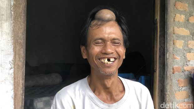 Hermanto saat ditemui di kediamannya, Umbulharjo Kota Jogja, Jumat (17/4).