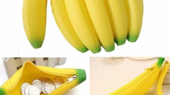 Dompet bentuk pisang. Kelihatannya buah, ternyata tempat uang. Anti maling… atau malah bikin orang penasaran. Foto: Boredpanda