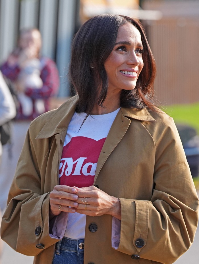 Meghan, the Duchess of Sussex, takes part in the Scar Tree Walk in Melbourne, Victoria, Australia, April 16, 2026.    Jonathan Brady/Pool via REUTERS