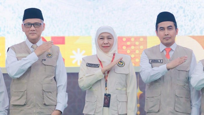 Gubernur Khofifah Indara Parawansa dilantik jadi koordinator PPIH Embarkasi Surabaya
