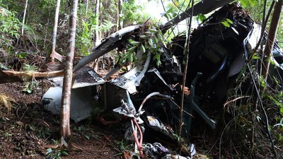 Helikopter PK-CFX Jatuh di Kalbar, Seluruh Penumpang Tewas