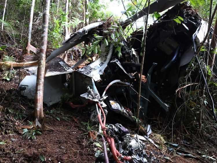 Helikopter PK-CFX Jatuh di Kalbar, Seluruh Penumpang Tewas