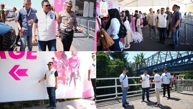 Kakorlantas Upacara Adat-Doa Bersama di Pura Besakih