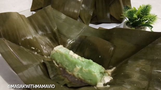 Kue bebongko. (Pemkot Banjarmasin / YouTube Masak with Mama Vio) Kue bebongko. (Pemkot Banjarmasin / YouTube Masak with Mama Vio)
