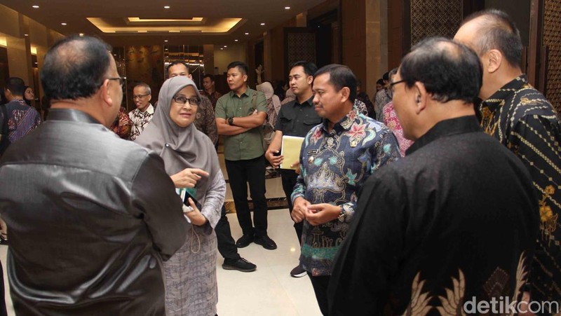 Menteri Komunikasi dan Digital (Menkomdigi) RI, Meutya Hafid, memberikan apresiasi terhadap inisiatif detikcom dalam menggelar Apresiasi Konektivitas Digital 2026.