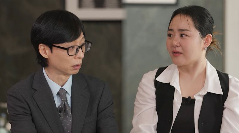 Aktris Korea Selatan Moon Geun Young saat tampil di acara Yoo Jae Suk You Quiz on the Block.