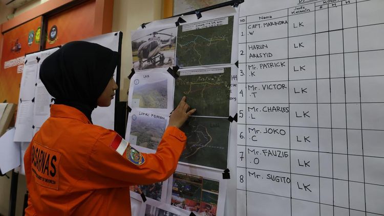 Helikopter Airbus H130 PK-CFX Jatuh di Sekadau, Tim SAR Lakukan Evakuasi