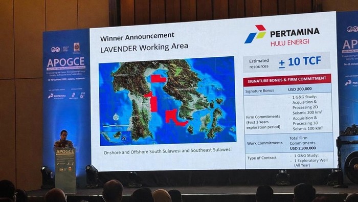 Pertamina Hulu Energi teken kontrak WK Lavender